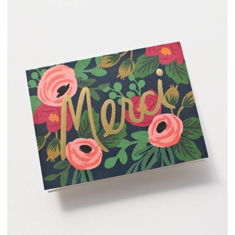 Carte Merci  Fleurs  Sous les Etoiles Exactement