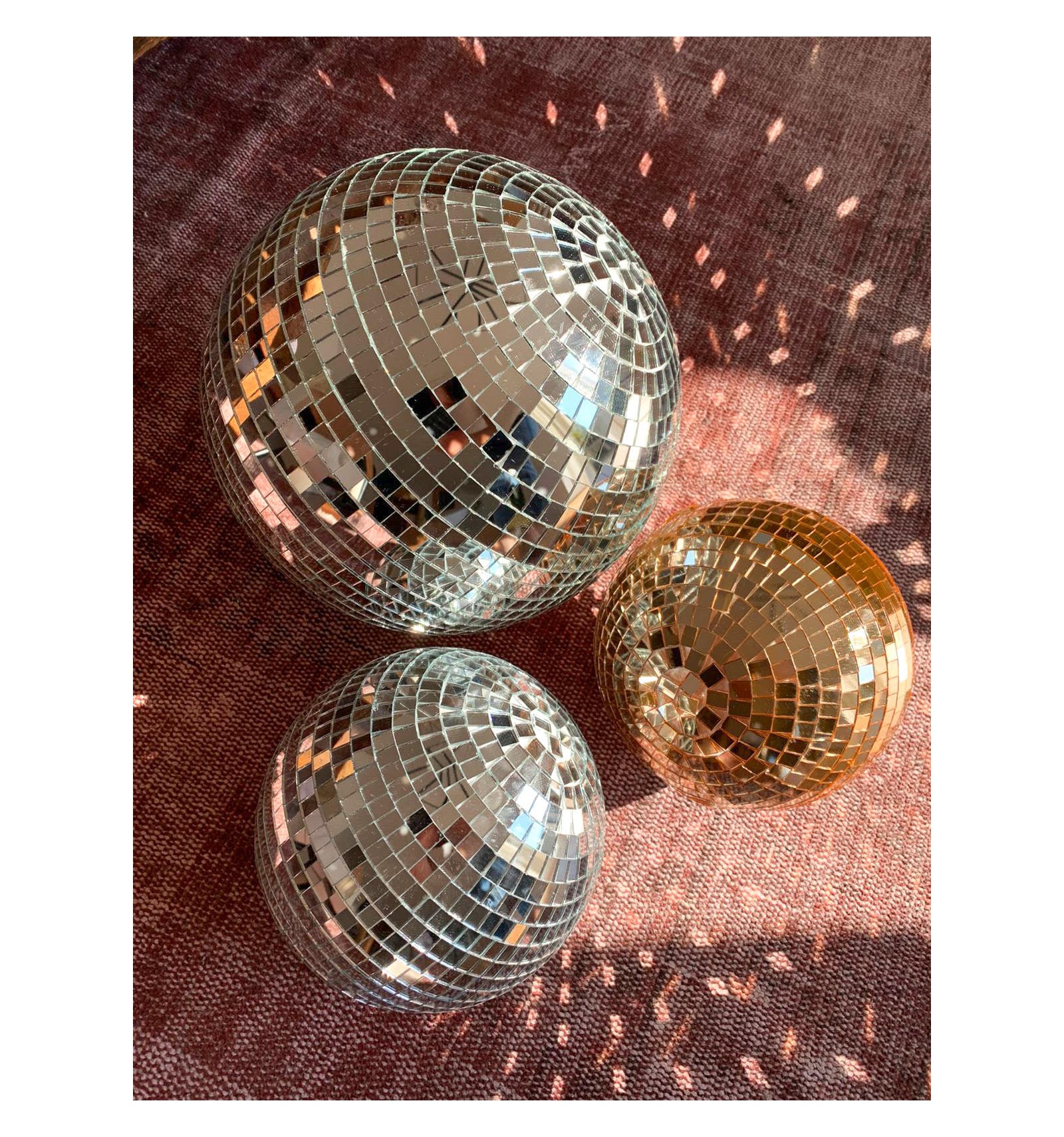 Boule à facettes 20 cm, boule disco Twicy Store